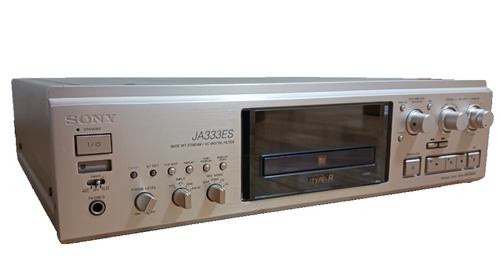 SONY MDS-JA333ES MiniDisc MD MDLP Deck Recorder Player Used From Japan