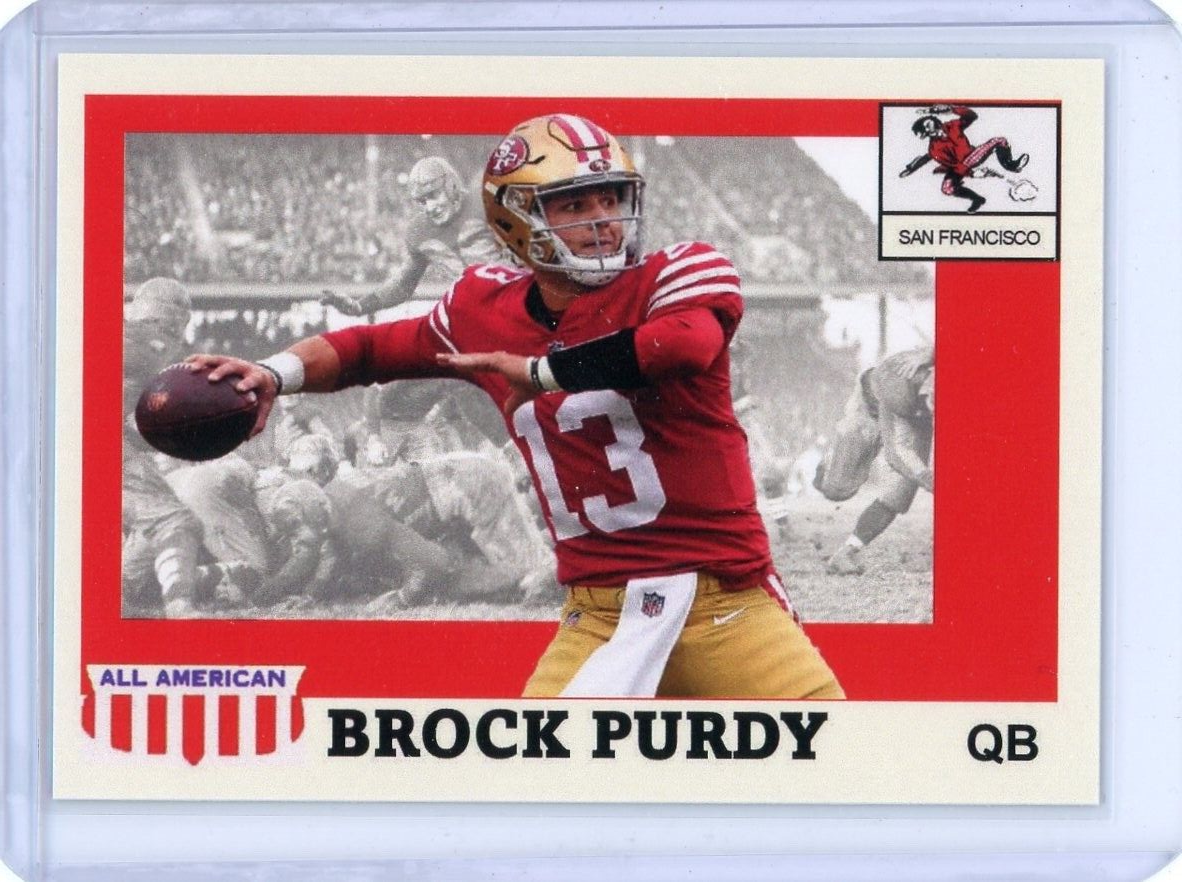 BROCK PURDY ROOKIE FOOTBALL TRADING CARD eBay