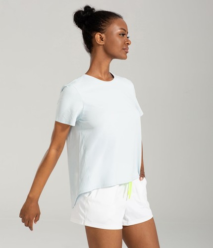 Workout Tops for Women UPF50+ Breathable Loose Fit Yoga T Shirts Short Sleeve... - Picture 3 of 6