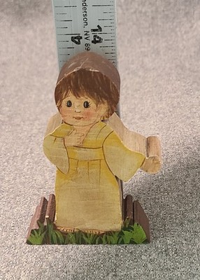 Ostheimer? Germany Wooden Toy Shelf Decor Vintage Little Child