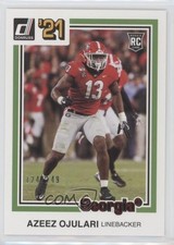 2021 Panini Chronicles Draft Picks Donruss Retro Red /149 Azeez Ojulari #50 3wu