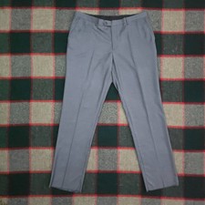 Emporio Armani Collezioni Pants Loro Piana Super 180s Merino Wool Grey 42 IT58