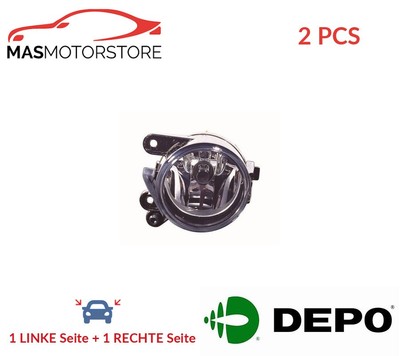 NEBELSCHEINWERFER PAAR SET DEPO 441-2037L-UQ 2PCS I NEU OE QUALITÄT