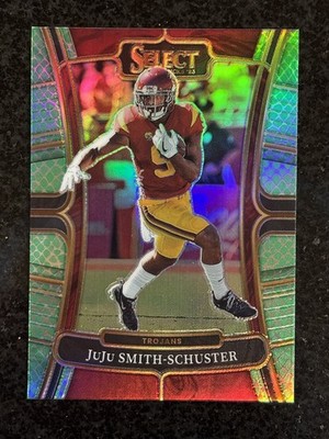 2023 Panini Select Draft #75 JuJu Smith-Schuster Dragon Scale - SP - Case Hit