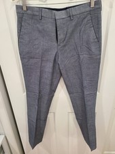 Express Photographer Mens Dress Pants Blue 30x32