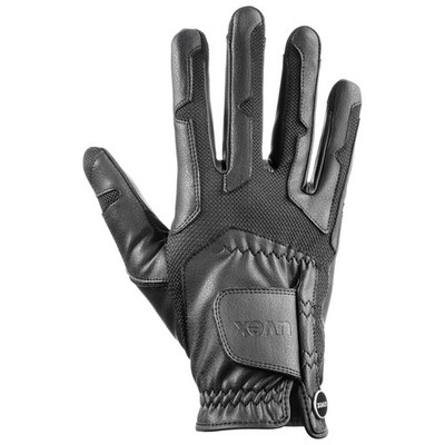 Uvex ventraxion Horse Riding Gloves Unisex Black 7-8