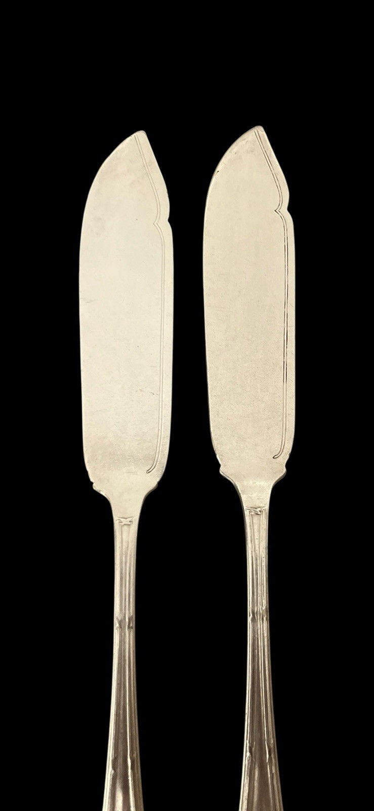 Vintage Krupp Berndorf Silverplate - Lot of 5 Butterknives Butter Spreader