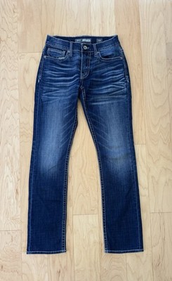 BKE Men s 28R Carter Stretchy Straight Leg Jeans Inseam 32.5 Inseam