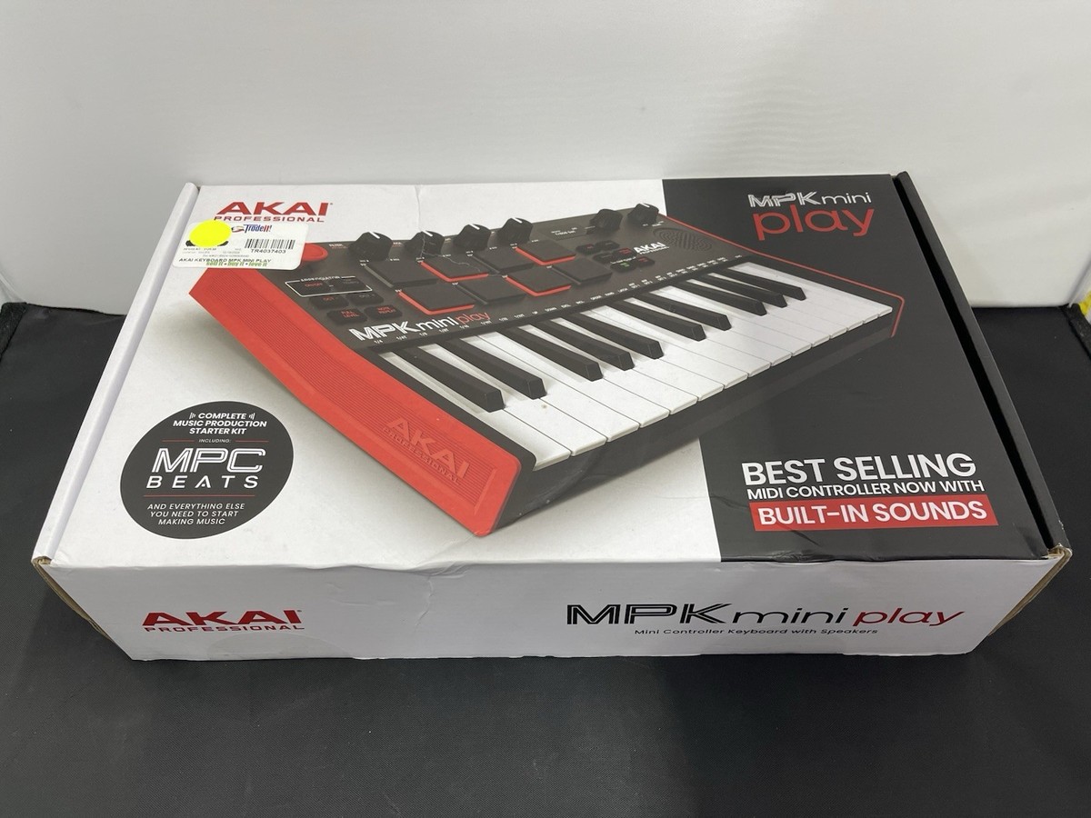 Akai Professional MPK Mini Play MK3 Portable 25-Key Keyboard for