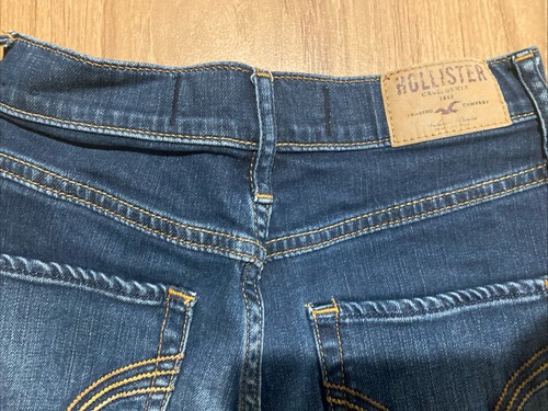 Hollister California Girls Shorts Booty Denim Blue Size 1 W25 - Picture 5 of 6