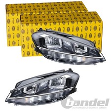 2x HELLA FF HALOGEN SCHEINWERFER SATZ passend für VW GOLF LINKS+RECHTS