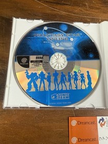 Phantasy Star Online Sega Dreamcast Japan with Sonic Trial Rare Mint Disc CIB