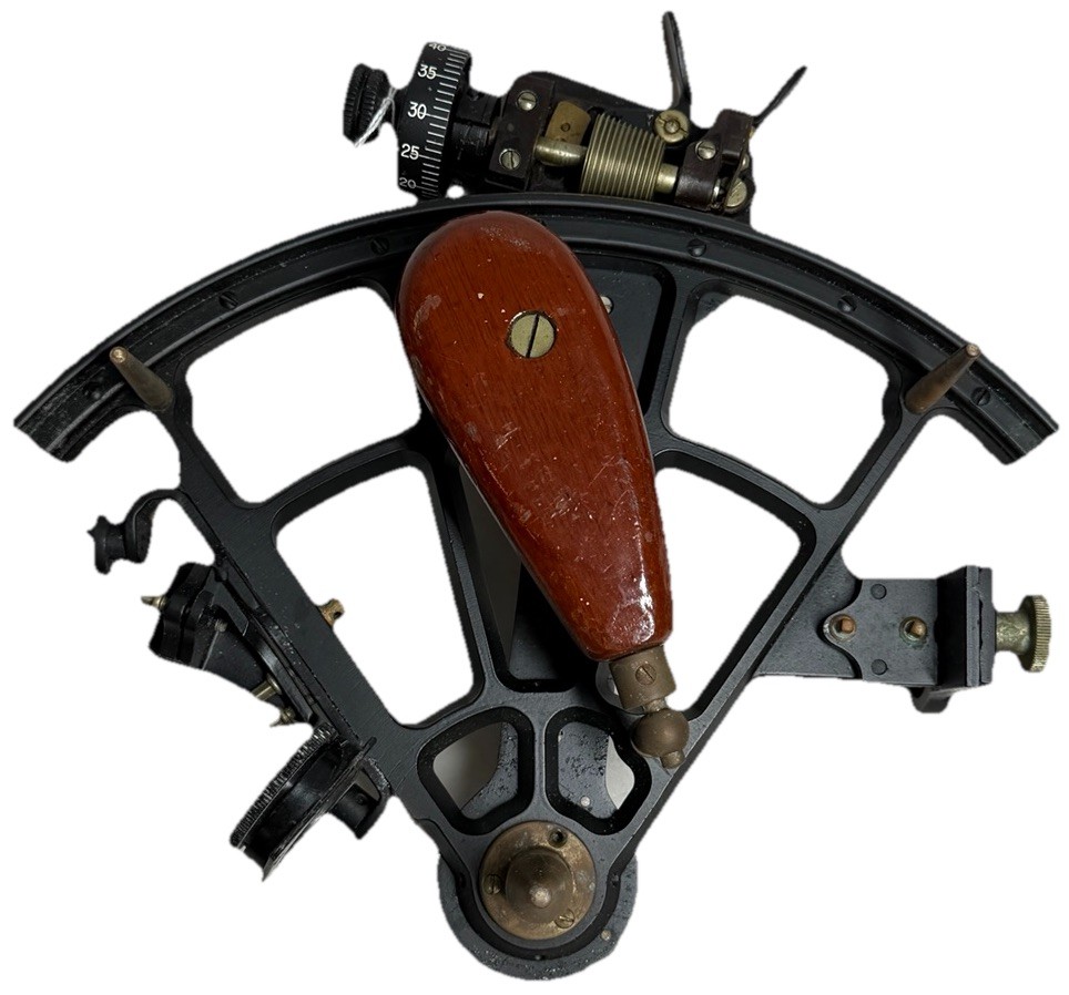 WWII 1943 US Navy David White Co Mark II Sextant Nautical Tool | eBay