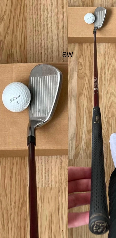 Ladies Lynx Tigress Irons/ 4-PW+SW/ Graphite Shafts - Image 3 of 4