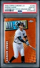 2025 Topps Chrome Aaron Judge All-Etch Orange Refractor Yankees /25 PSA 10