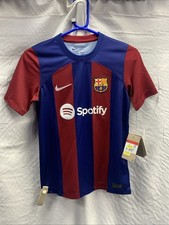 Image of Nike Barcelona 23/24 LB (12-13 YEARS) Home Shirt DX2761-456