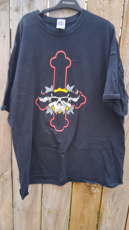 Danzig Vintage 2013  25th Anniversary Tour Shirt 2XL Misfits Samhain Metal Punk