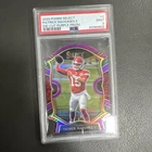 Panini 2020 Select Concourse Patrick Mahomes II #2 Purple Prizm Die-Cut PSA 9