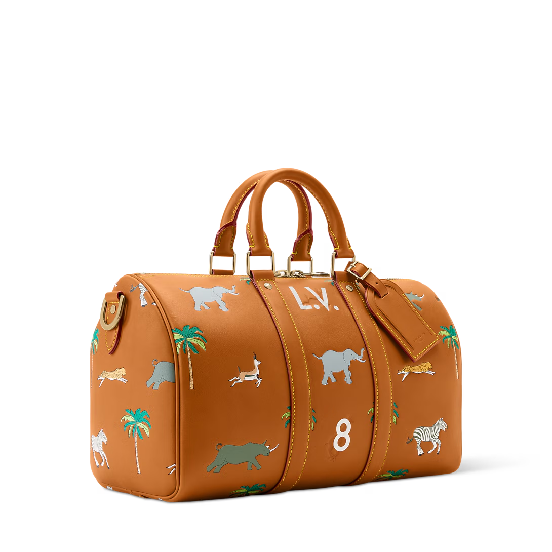 NEW Louis Vuitton x The Darjeeling Keepall Bandouliere 35 Boston