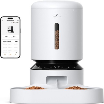 PETLIBRO GRANARY WIFI DUAL Essenschale Weiß Futterautomat