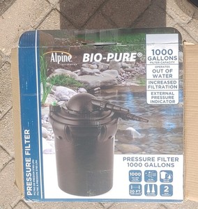 Alpine Bio-Pure Pressure Filter 1000 Gallons 