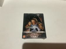 Star Wars Revenge of the Sith 4K Ultra HD Blu Ray SteelBook Zavvi Exclusive NEW