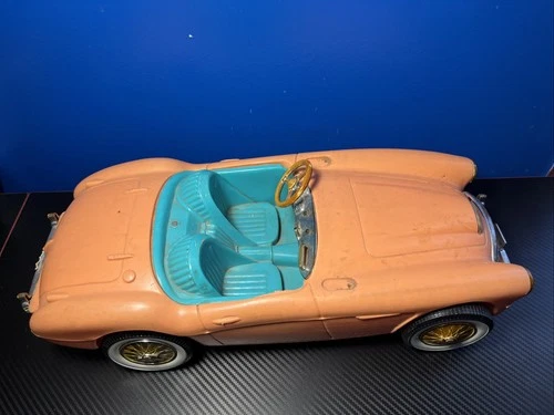 Mattel Irwin Barbie Austin Healey Plastic Car Vintage 1960s