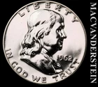 1962 Franklin Half Dollar- Silver- Choice Gem Proof- Luster- No Reserve #L6951