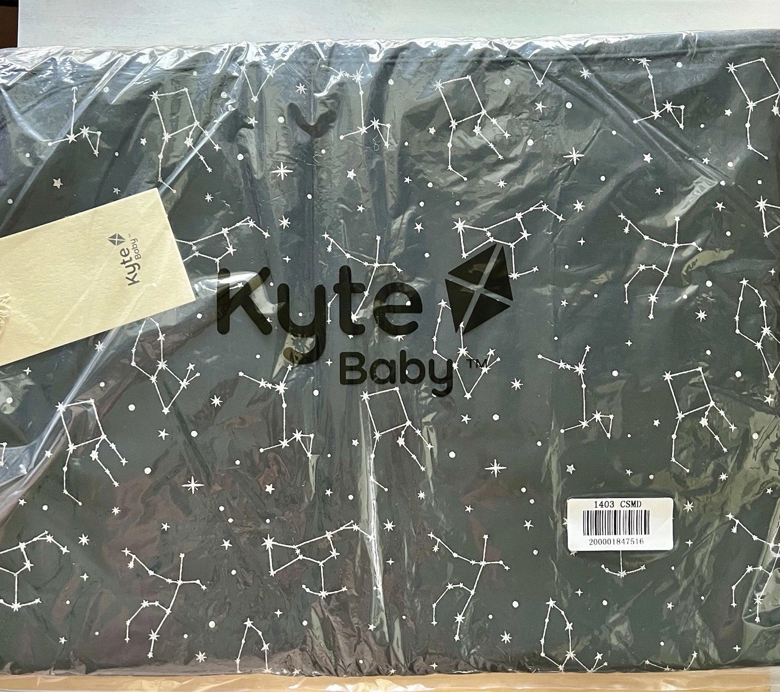 *NIB* Kyte Baby BABY Blanket In Midnight Constellation  1.0 Tog 33*33