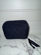 Vera Bradley Travel Pill Case Classic Navy Blue Microfiber Organizer