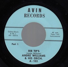 Andre Williams & His Orch. - Rib Tip's, 7