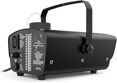 1byone Halloween Fog Machine Wired Remote Control 400-Watt Smoke Machine - Black