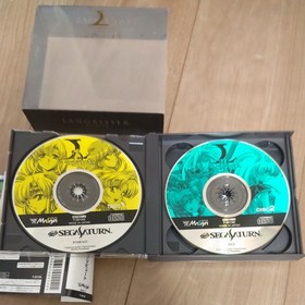 Langrisser Tribute Sega Saturn CIB Complete with Spine Card Tested Japan