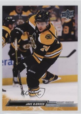 2022-23 Upper Deck Series 2 French Jake DeBrusk #269 z6b