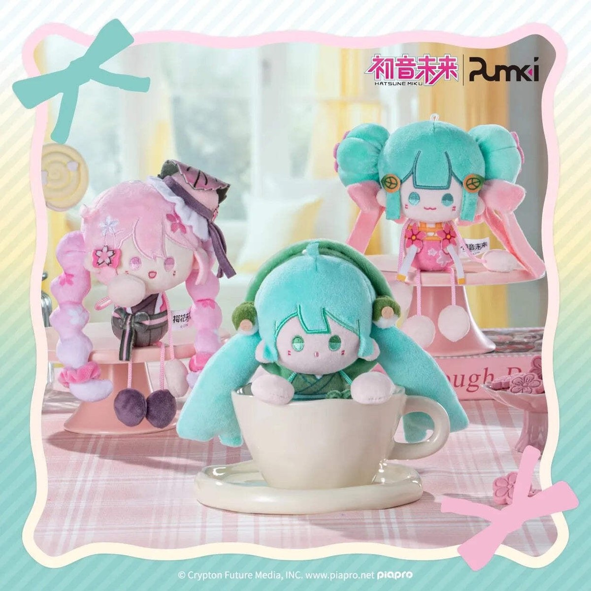 【新品未開封】 カラコレ 初音ミクカニカン付マスコット 8個入りBOX Hatsune Miku Snack Girl Series Hand-in-Hand Magnetic Plush