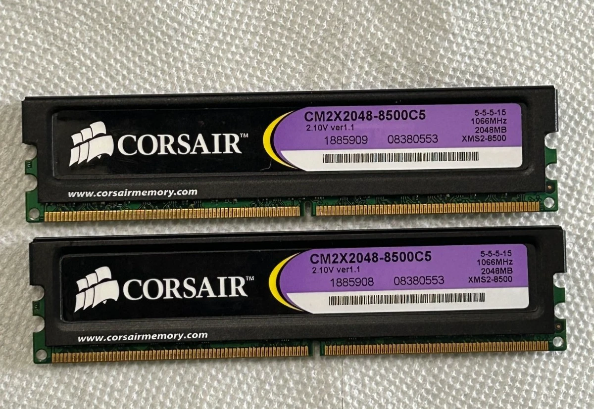Corsair DDR2 SDRAM Computer Memory for sale | eBay