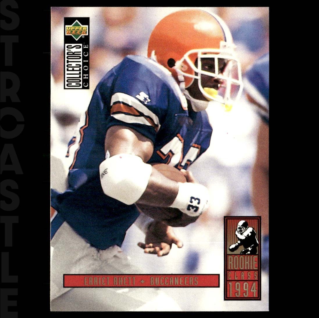 Errict Rhett 1994 Upper Deck Collector's Choice #30 Tampa Bay Buccaneers 🏈 (RC)
