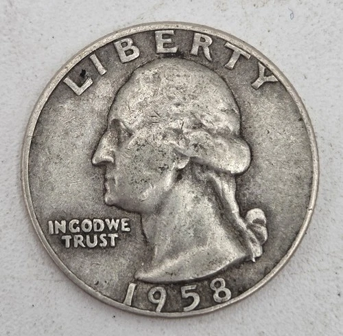1958-D Washington Quarter — photo from another recent sale