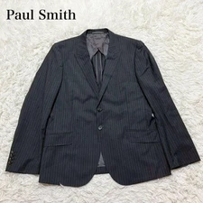Paul Smith 2XL Jacket Wool Stripes Used Japan