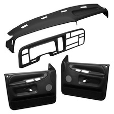 For Dodge Ram 3500 94-97 Coverlay Black Interior Combo Kit Full Power Windows
