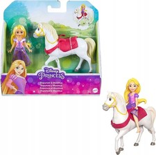 Princess Rapunzel Doll & Maximus Horse Figure Toy Set