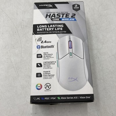 HyperX Pulsefire Haste 2 Core Wireless Gaming Mouse for PC - White