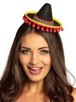 Sombrero Haarreif - Fasching KarnevalskostüM - Schickes Accessoire Im