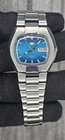 vintage Seiko 5 automatic 7019-5100 day/Date  Blue Dial Men's Wrist Watch