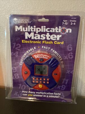 Learning Resources Multiplication Master Electronic Flash Card Game - Theme/Subj