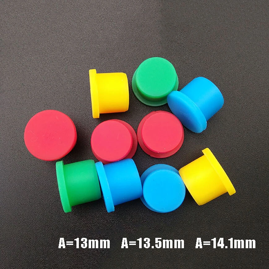 TOBI Tappi estremità di copertura in gomma silicone inserti tubo spina Bungs 13 13 5 14 1 mm