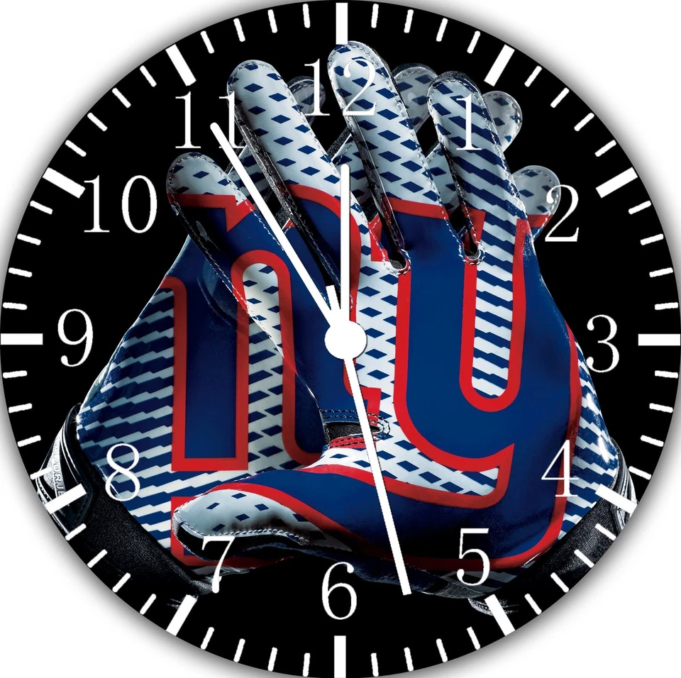 New York Giants Frameless Borderless Wall Clock Nice For Gifts or Decor F129
