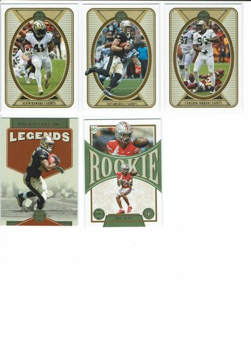 2022 Legacy Football New Orleans Saints Team Set (5) Base Cards ++++ - Picture 2 of 2