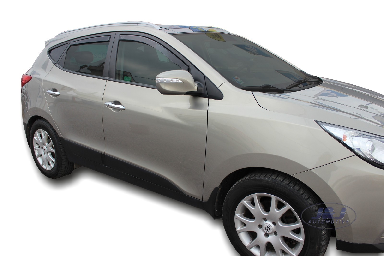 Déflecteurs d'air HEKO pour Hyundai ix35 2010-2015 - Set de 4 pièces pour portes avant et arrière
