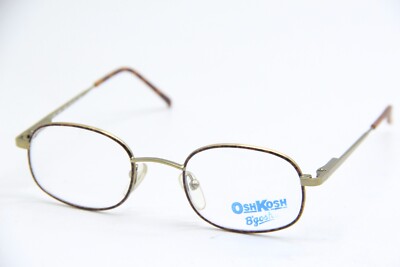 OSH KOSH B'GOSH OK 387 003 HAVANA GOLD AUTHENTIC FRAMES EYEGLASSES 43-19